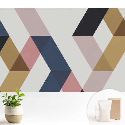 Figuri geometrice în pasteluri subtile