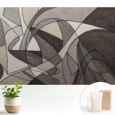 Haos abstract de forme și linii