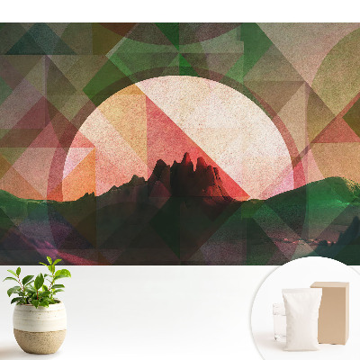 Munți geometrici la vest