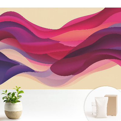 Valuri colorate și forme abstracte