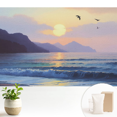 Apus de soare peste mare în stil clasic