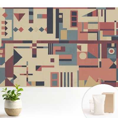 Forme geometrice și culori vibrante