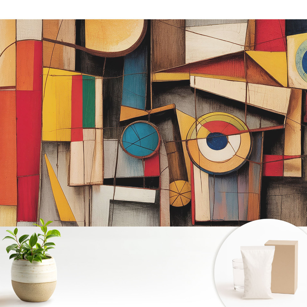 Forme abstracte de culoare