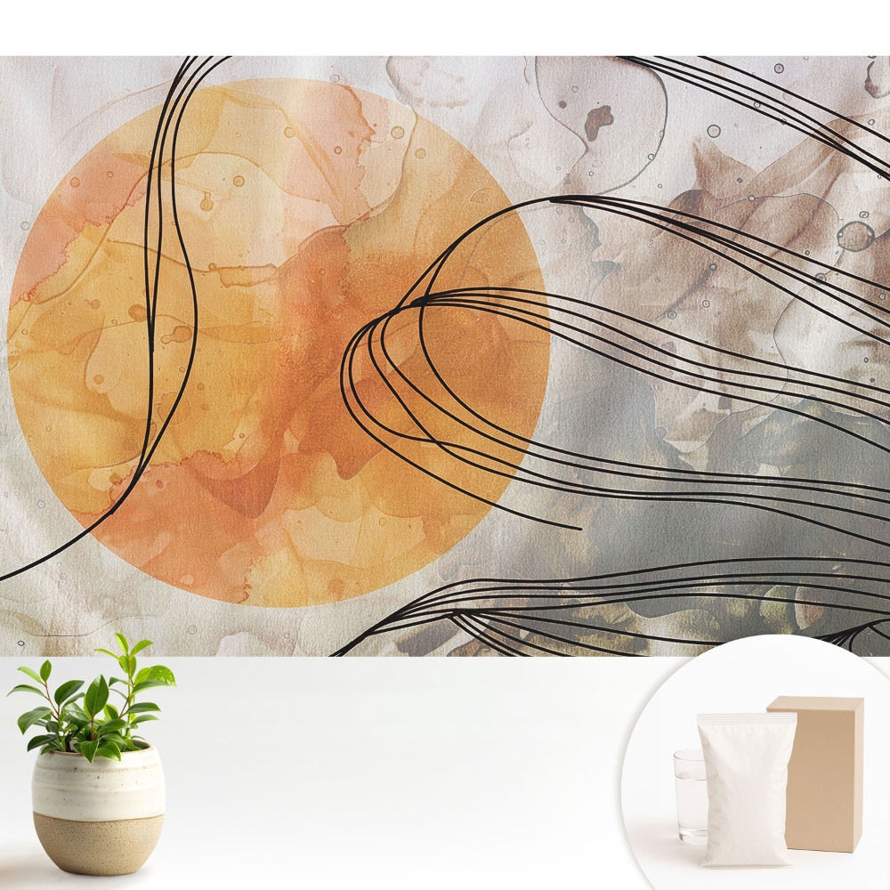 Un model abstract plin de armonie