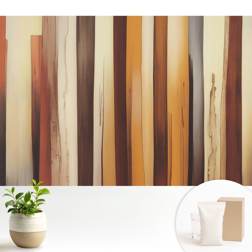 Nuanțe calde de dungi verticale