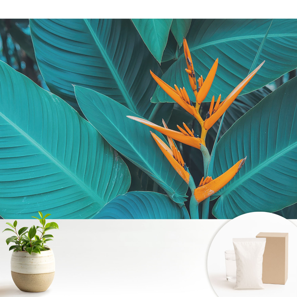 Motiv vegetal exotic