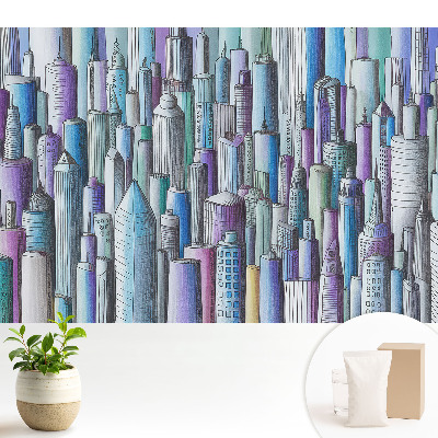 Zgârie-norii colorați ai metropolei