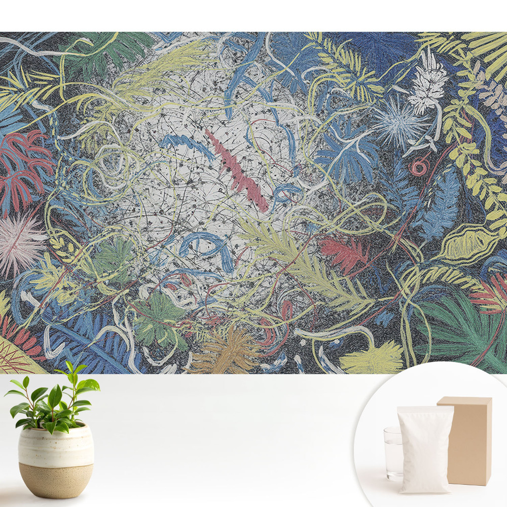 Frunze abstracte pline de energie