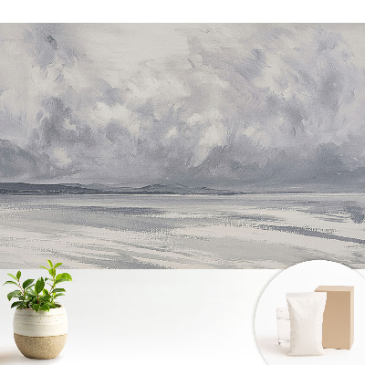 Nori negri peste marea calmă