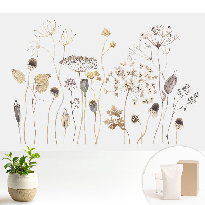 Compoziție rustică cu plante uscate