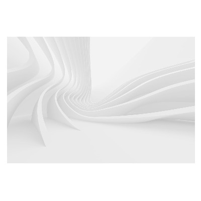 Linii ondulate albe cu aspect modern