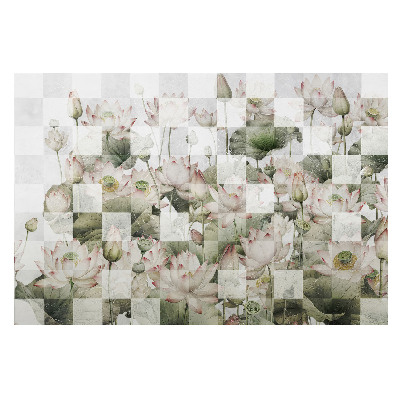 Flori de lotus şi modele geometrice