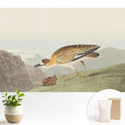 O pasăre pe versantul muntelui