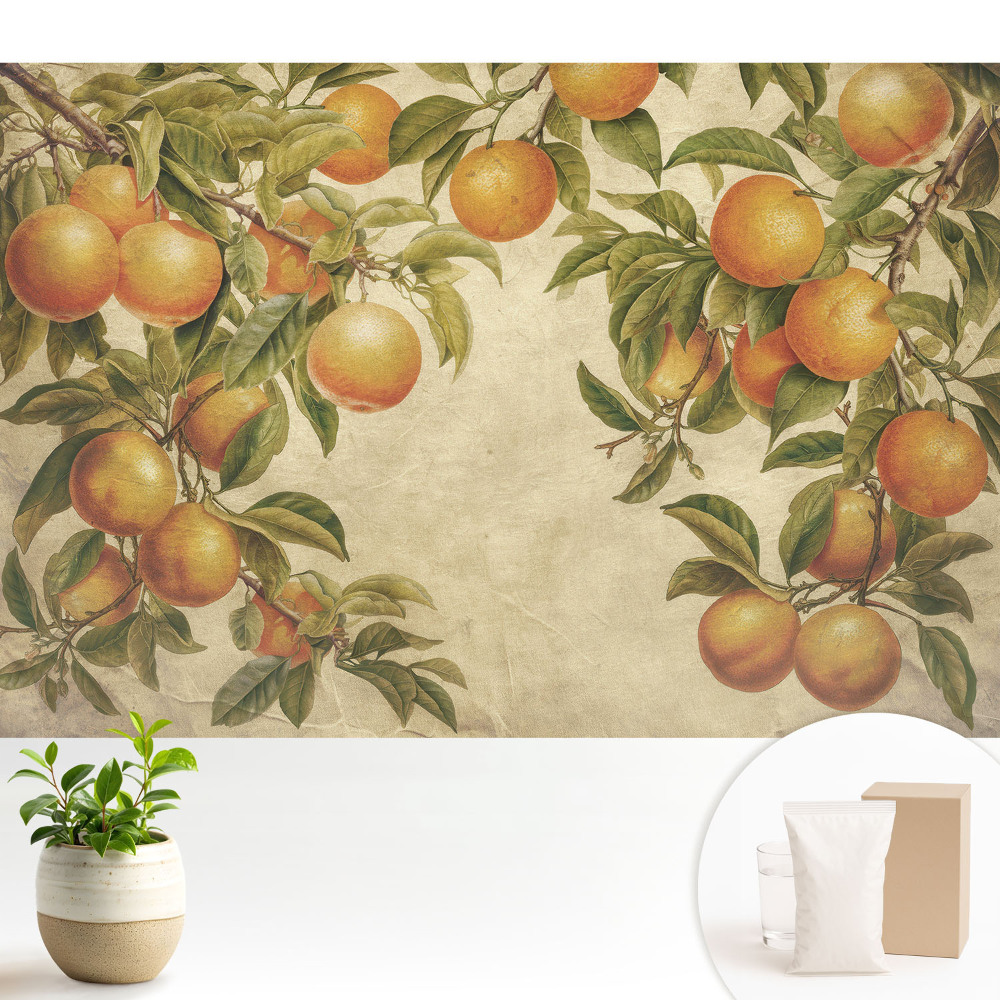 Ramuri delicate pline de citrice