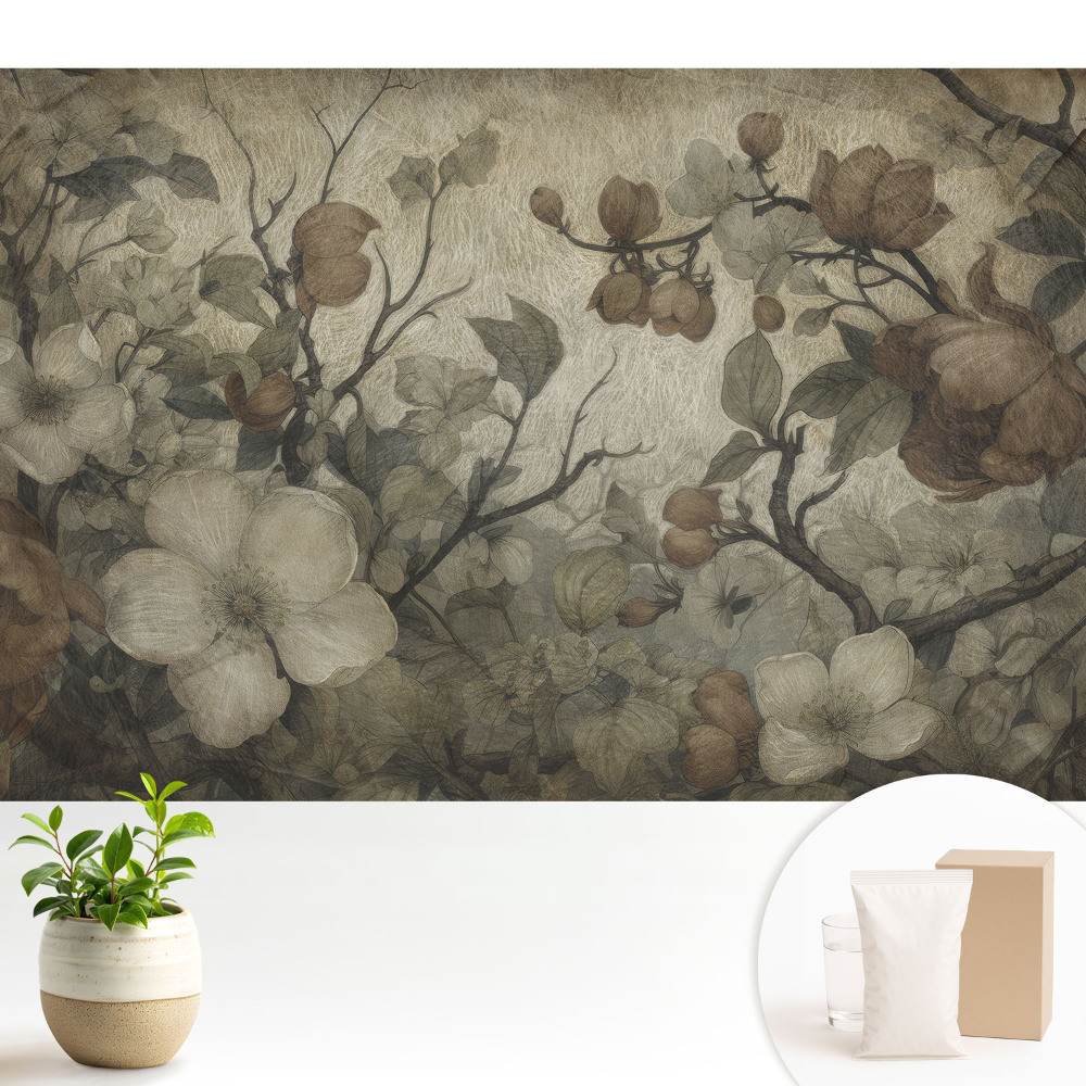 Aranjament floral rustic