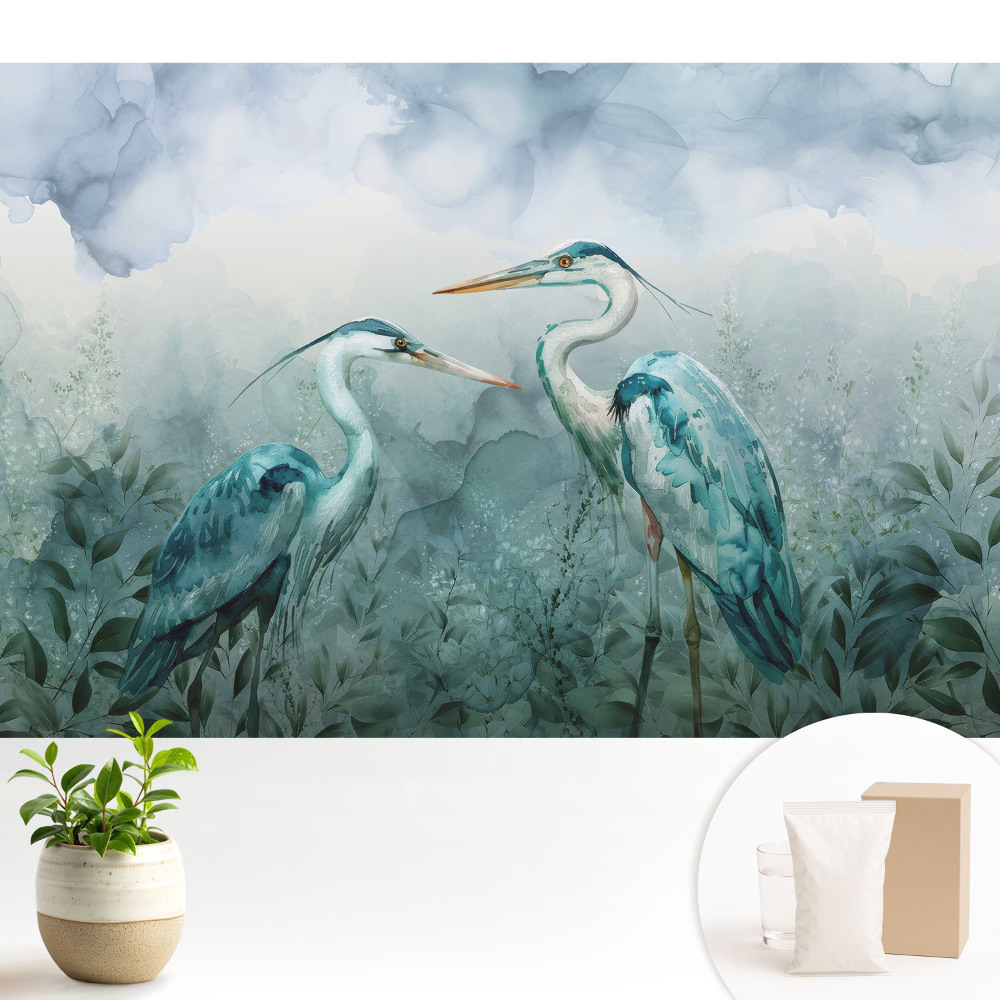 Eleganța subtilă a păsărilor înconjurate de natură