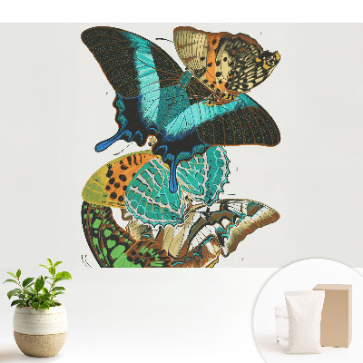 Fluturi colorați într-o compoziție armonioasă clasică