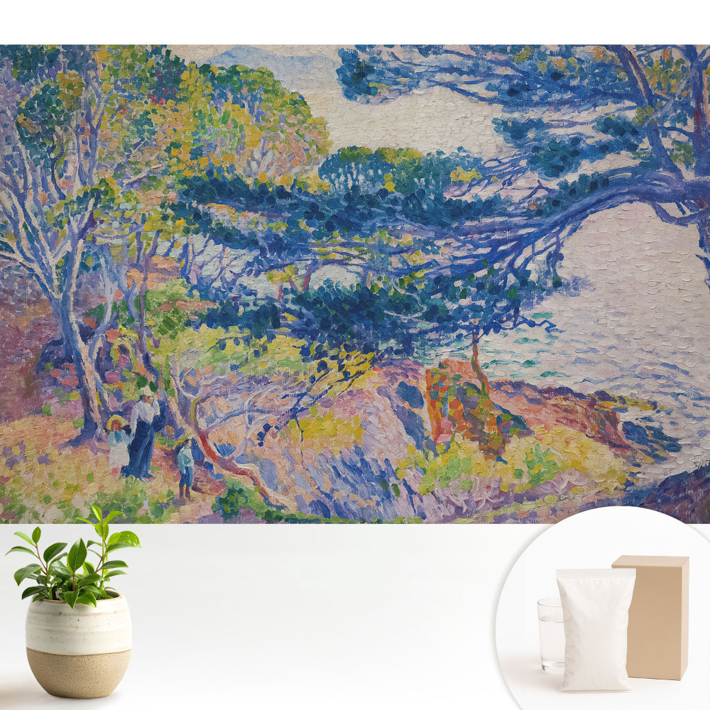 Peisaj colorat, armonie pașnică