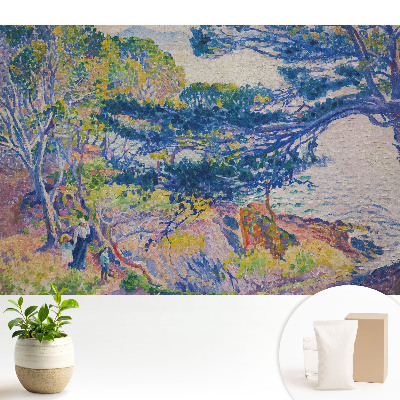 Peisaj colorat, armonie pașnică