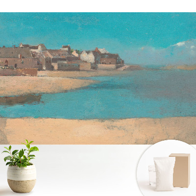 Un sat de pe malul mării în stil retro