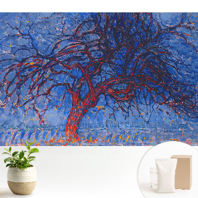 Abstracție expresivă a albastrului