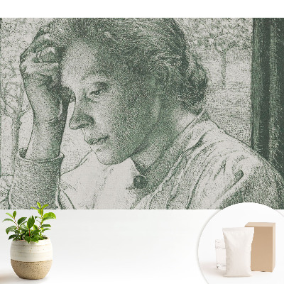 Portretul unei femei gânditoare