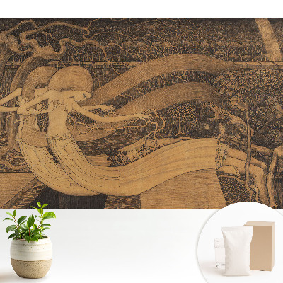 Natura mistică Art Nouveau, enigmatică