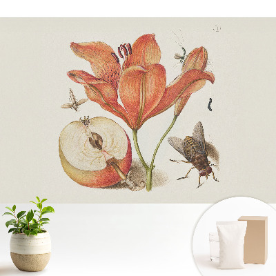 Flori, insecte, fructe, armonia naturii