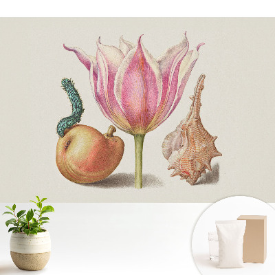 Armonie de coajă de omidă de flori.