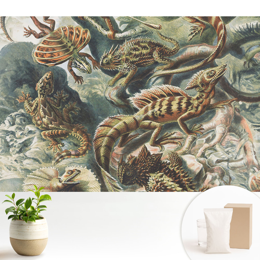 Șopârle fabuloase cu model natural