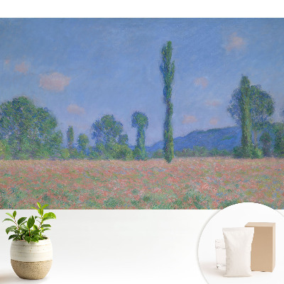 Peisaj impresionist cu plopi