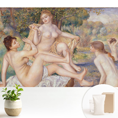 O scenă lângă apă plină de feminitate și pace