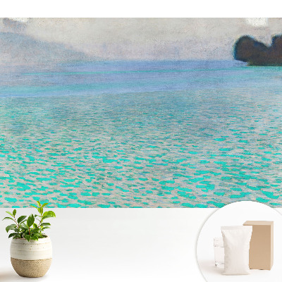 Peisaj marin în stil impresionist, atmosferă calmă