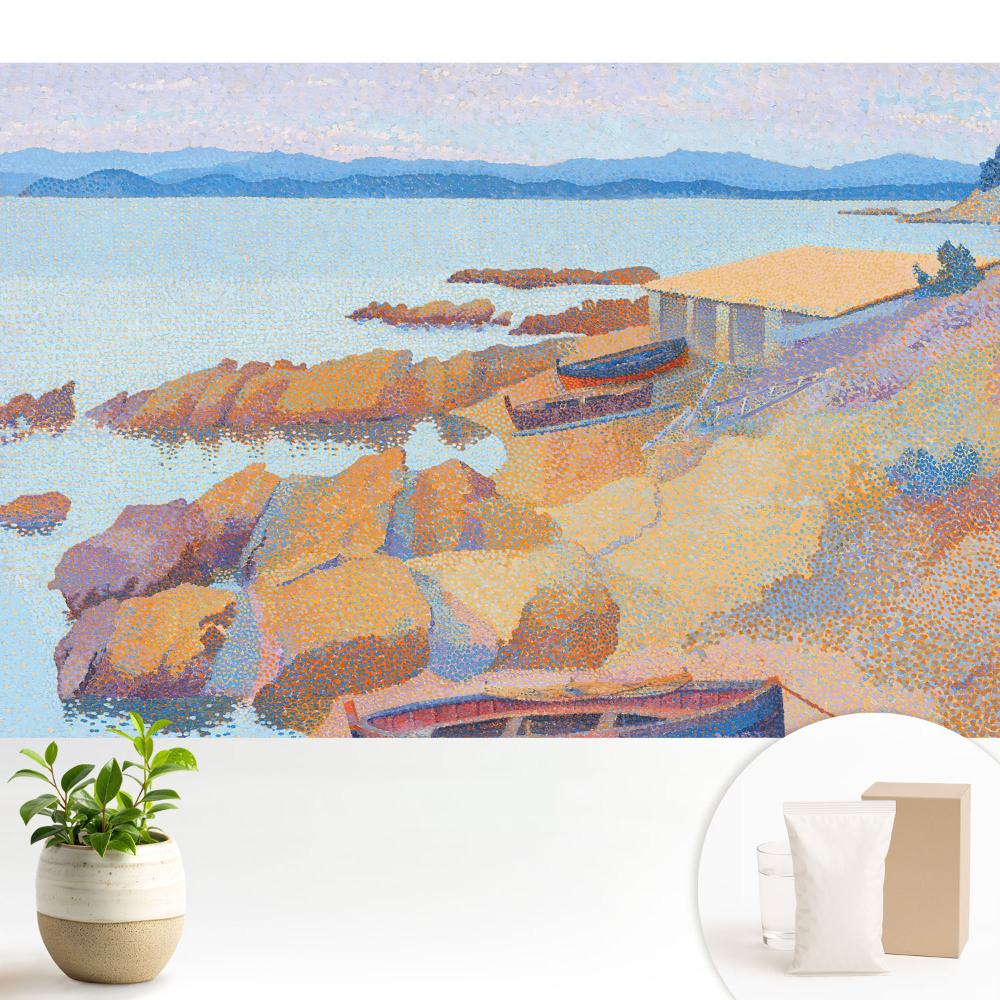 Peisaj impresionist de pe litoral