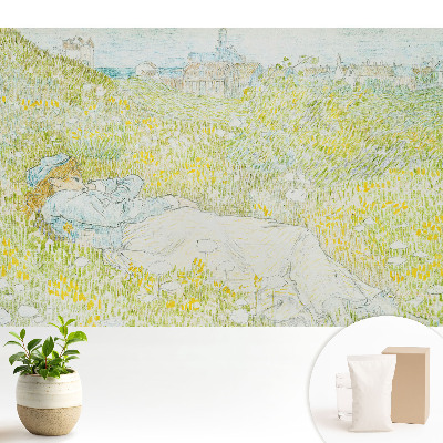 Odihnă în pajiște, pace și armonie