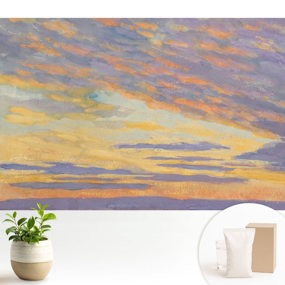 Armonie de culori pastelate ale cerului, impresionism