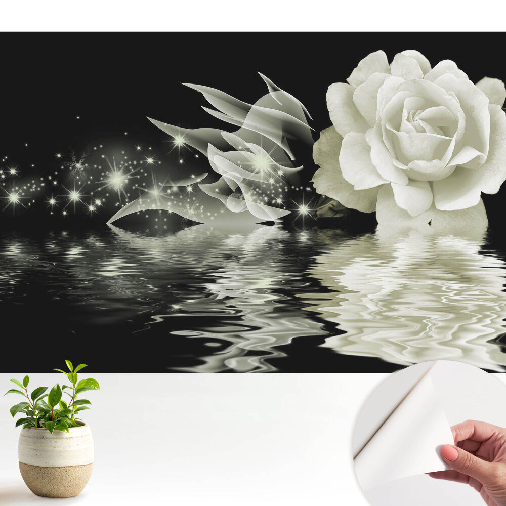 Trandafir magic cu efect luminos