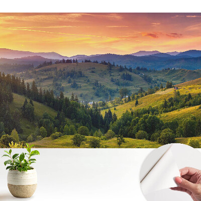 Dealuri pitorești ale peisajului montan