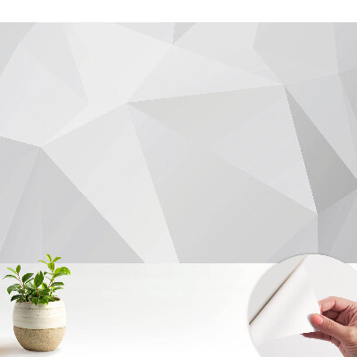 Formă decorativă cu modele geometrice gri, elegantă și modernă