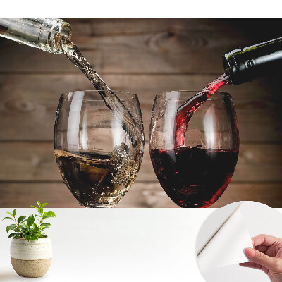 Vin în pahare în stil clasic