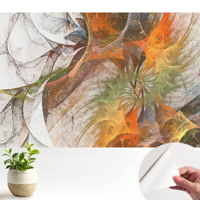 Un caleidoscop abstract colorat de energie