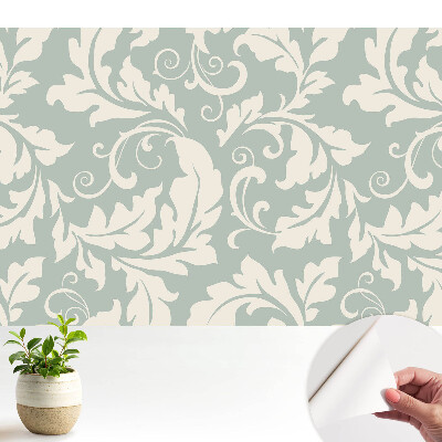 Frunze elegante pe un fundal deschis