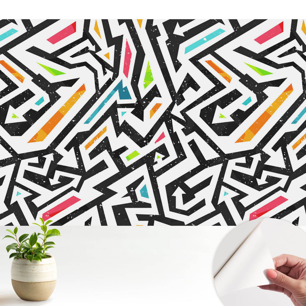 Modele geometrice colorate