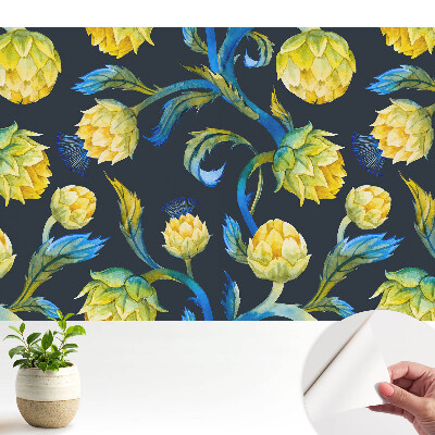 Acuarelă flori eleganță vioiciune