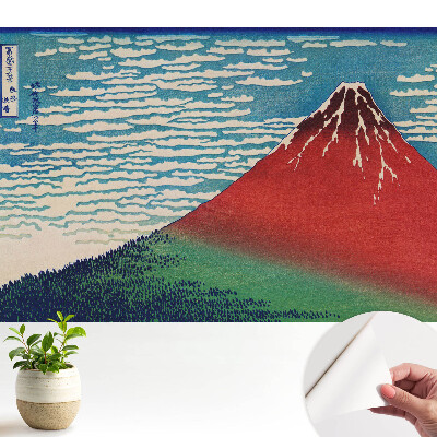 Munte și nori în stil japonez