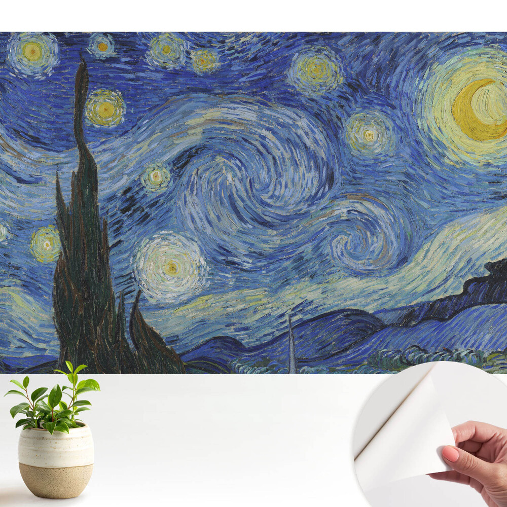 Stele abstracte și nori învolburați