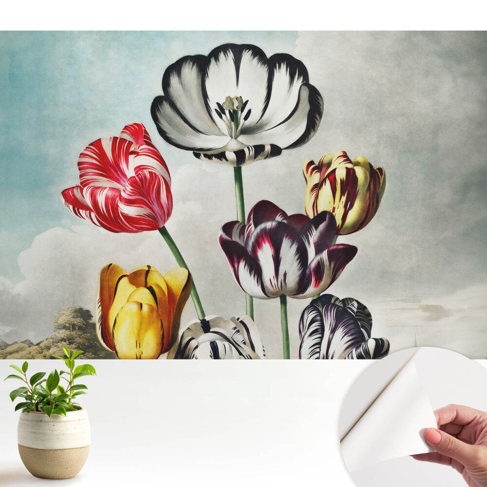 Buchet de lalele, eleganță clasică