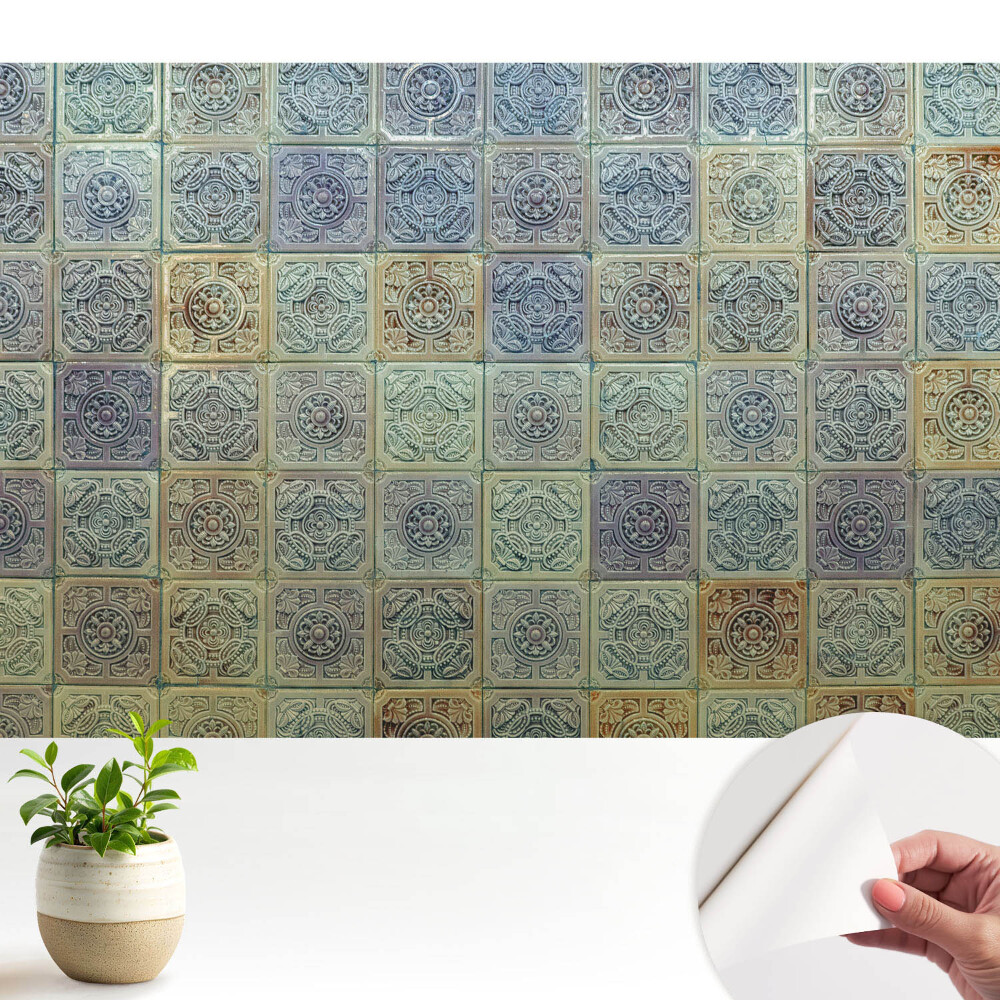 Plăci elegante cu model geometric