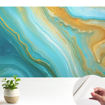 Valuri de culoare în stil abstract