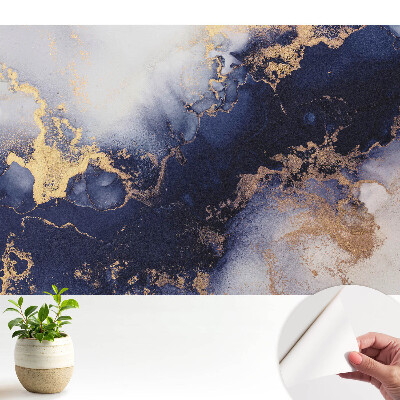 Eleganță bej-bleumarin abstract